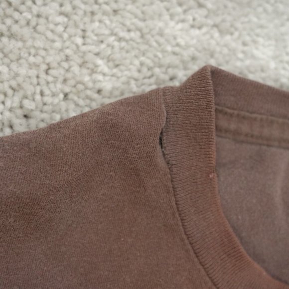 Angles & Airwaves T-Shirt Mens Large Brown Short Sleeve Crew Neck Graphic Print - Picture 3 of 8